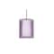 Besa Lighting Pahu 8 Stem Pendant, Trans. Amethyst/Opal, Satin Nickel Finish, 1x11W LED 1TT-A00607-LED-SN - alternate 1